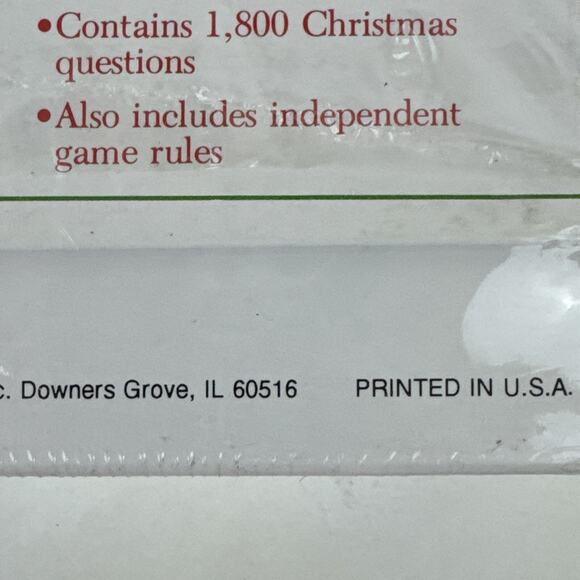 Tis The Season Christmas Trivia Card Game Family VTG USA Party Secret Santa Gift - Picture 7 of 10